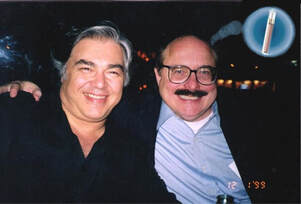The late producer, Aaron Russo, and his phony friend, Nicholas Rockefeller